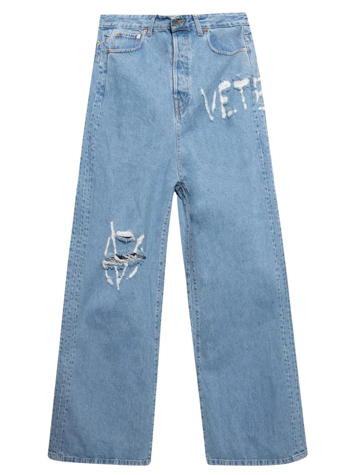 Vetements Jeans Destroyed Blue AL Capone Premium
