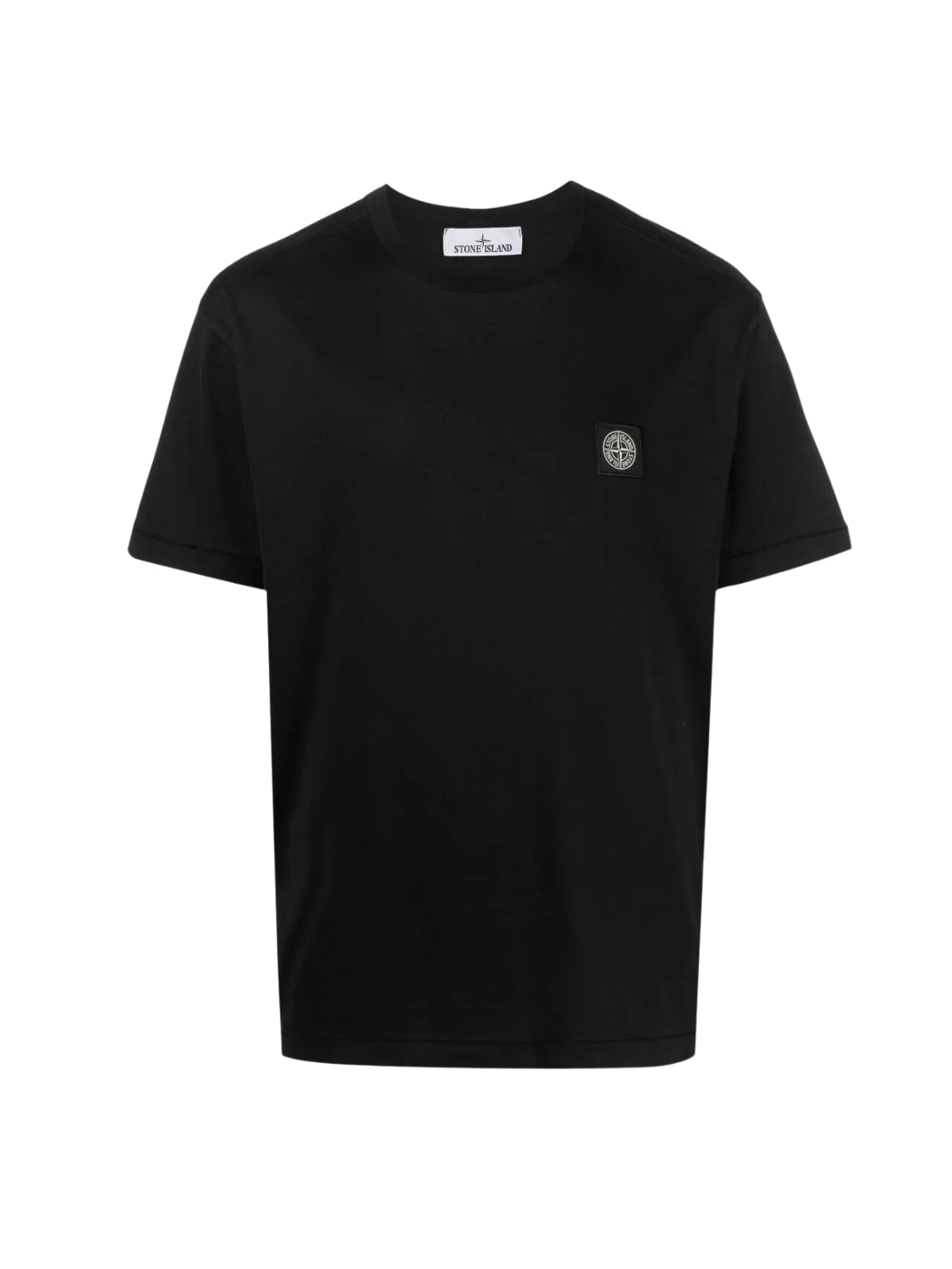 Stone Island T-Shirt Logo Black-AL Capone Premium