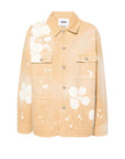 Msgm Shirt Ladies Floral Tye Dye Sand-AL Capone Premium