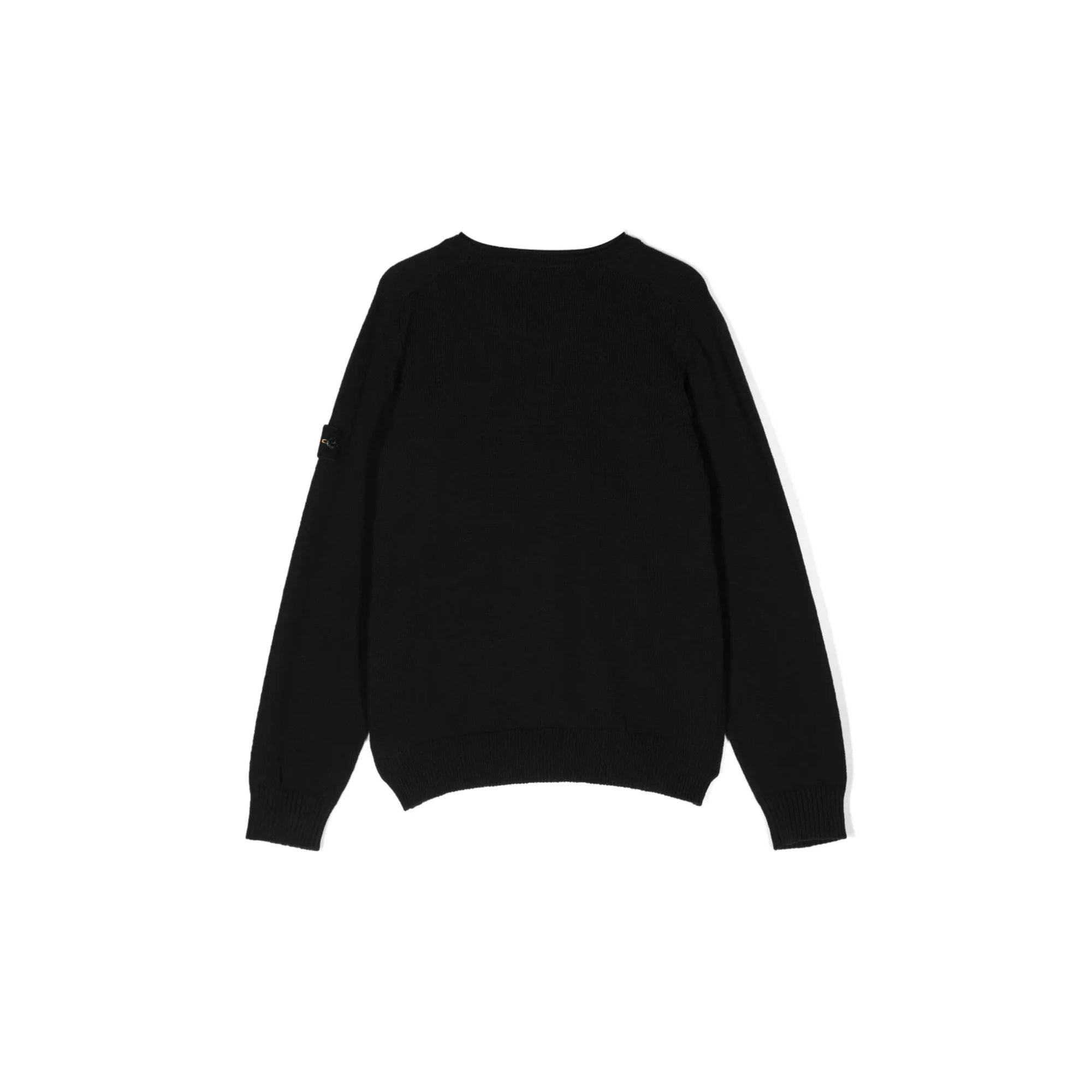 Stone Island Sweater Sleeve Logo Black-AL Capone Premium
