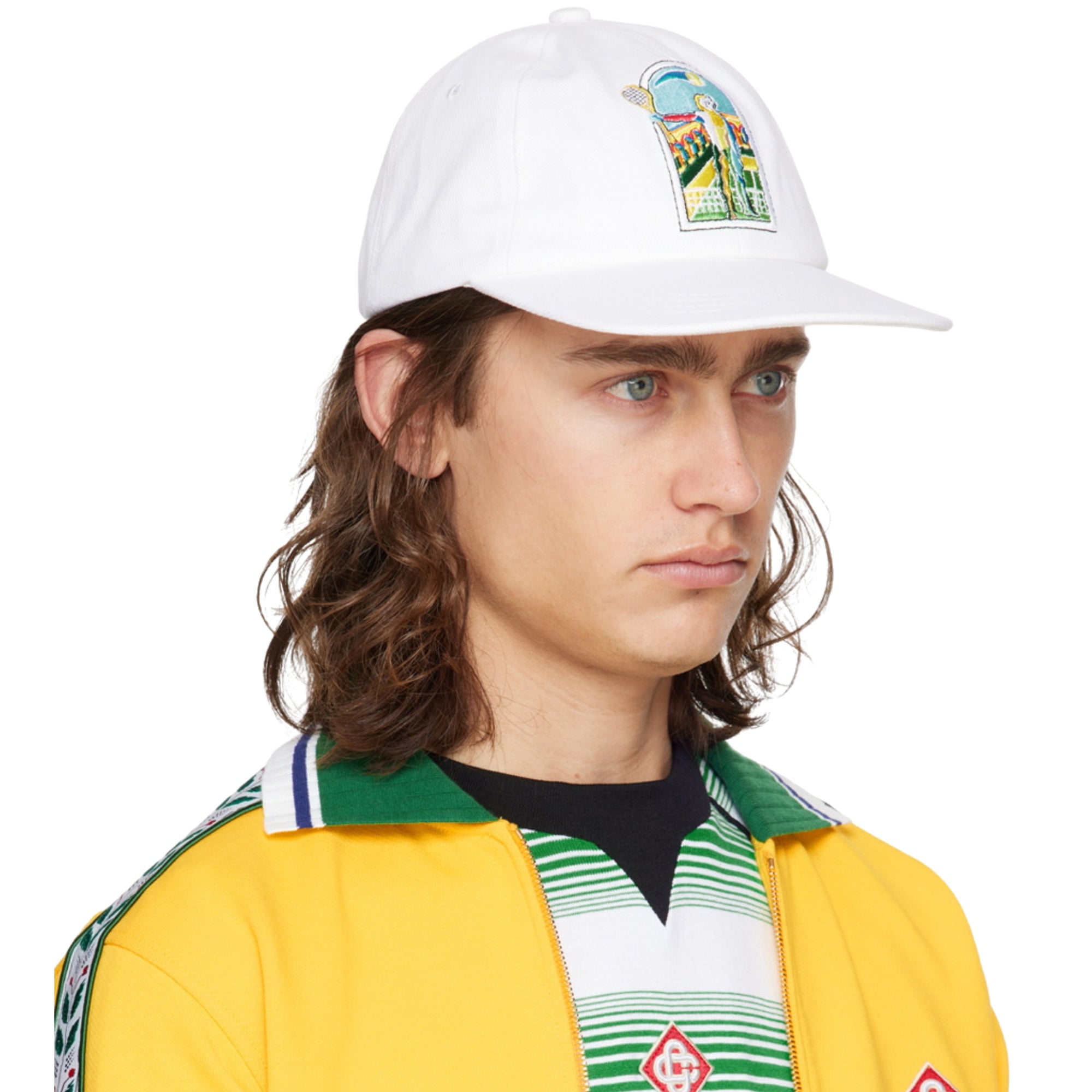 Casablanca Cap Le Jeu Colore White-AL Capone Premium