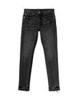 Purple Jeans Shadow Inseam Black-AL Capone Premium
