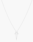 Rick Owens Necklace Pentagram Charm Palladio