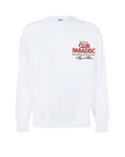 Msgm Sweater Club Paradiso White-AL Capone Premium