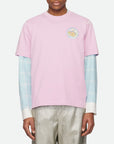 Casablanca Crew Side Logo Four Elements Pink