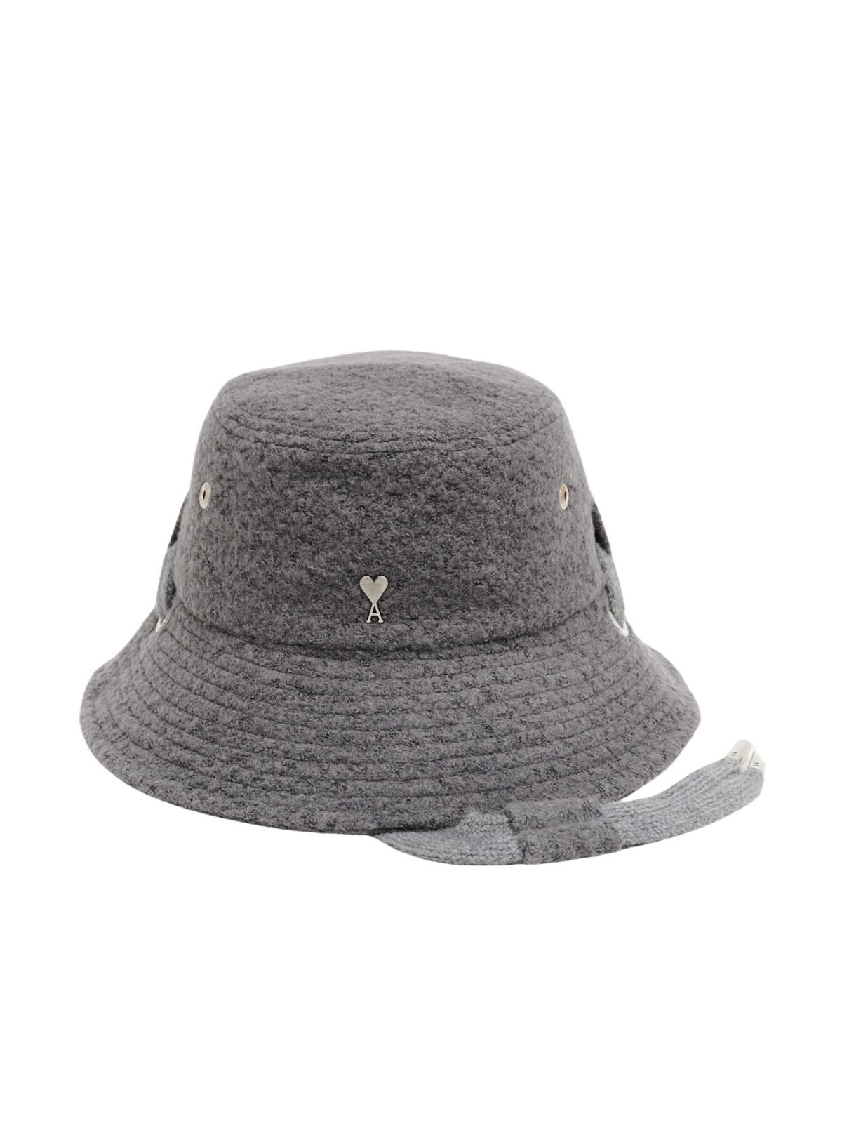 Ami Bucket Hat Street Style Light Grey-AL Capone Premium