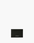 Off-White Cardholder White Print Black
