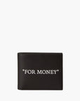 Off-White Wallet White Print Black