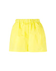 Msgm Shorts Bermuda Yellow