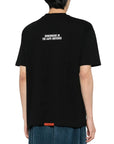 Aape T-Shirt Apes And The Planet Earth Black