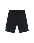 Stone Island Shorts Logo Black-AL Capone Premium