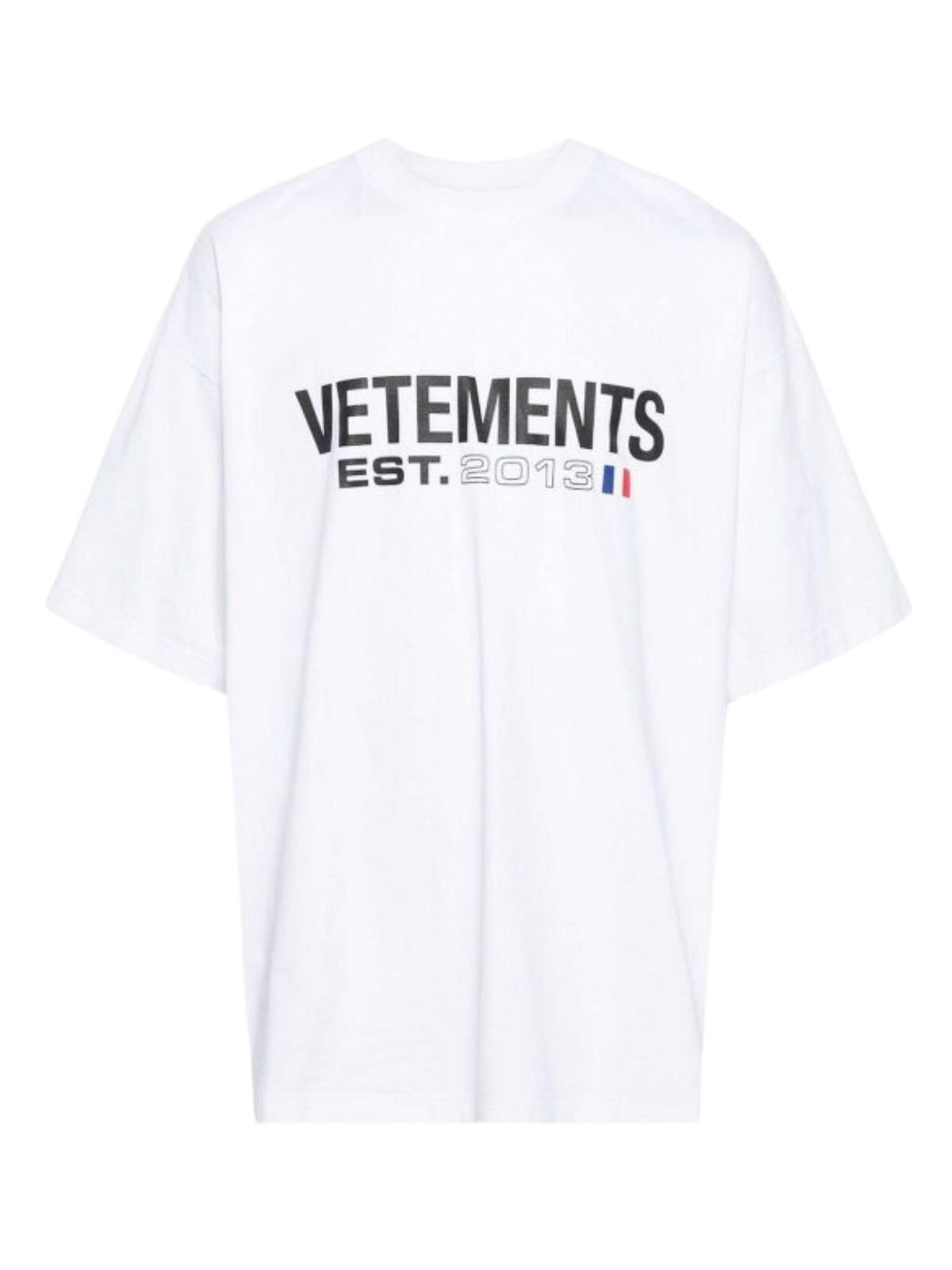 Vetements T-Shirt French White-AL Capone Premium