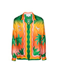 Casablanca Shirt Cuban Collar Tennis Club En Fleur Multicolour-AL Capone Premium