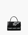 Off-White Bag White Logo Handle Black