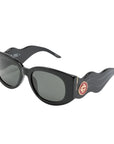 Casablanca Sunglasses Logo Black