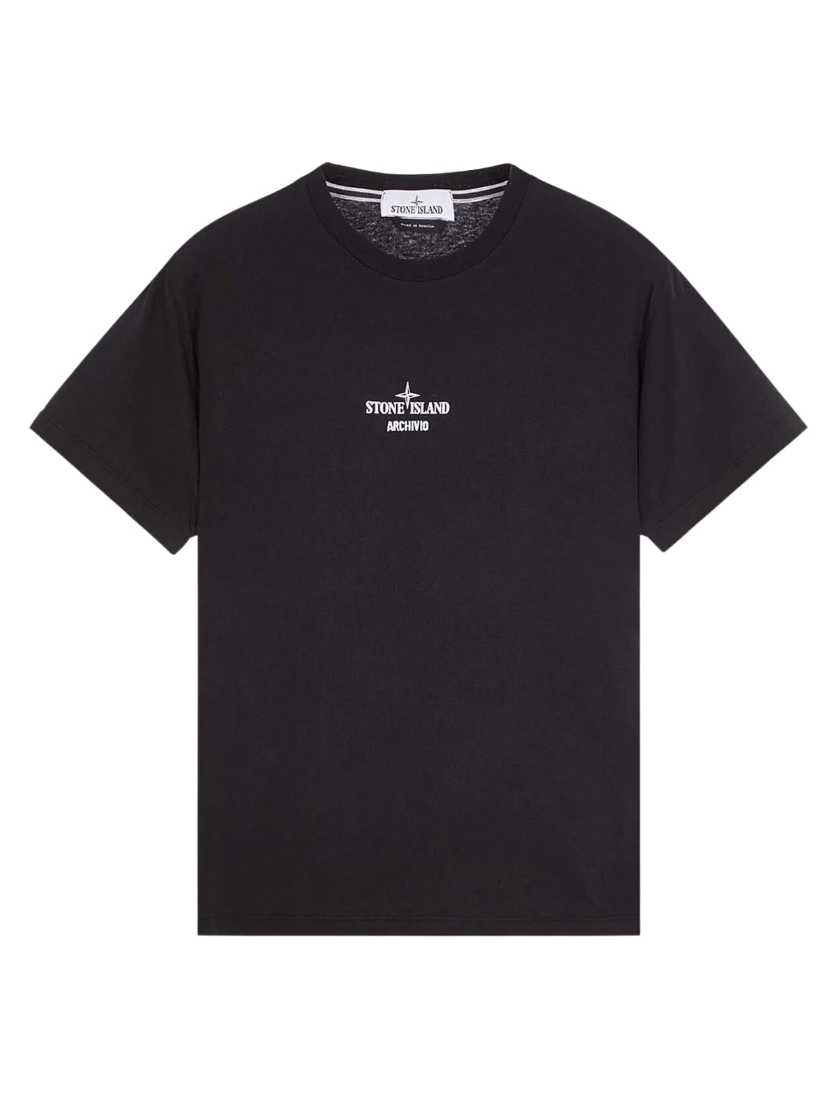 Stone Island T-Shirt Logo Black-AL Capone Premium