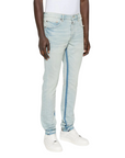 Purple Jeans Shadow Inseam Light Indigo