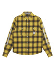 Billionaire Boys Club Shirt Check Yellow-AL Capone Premium