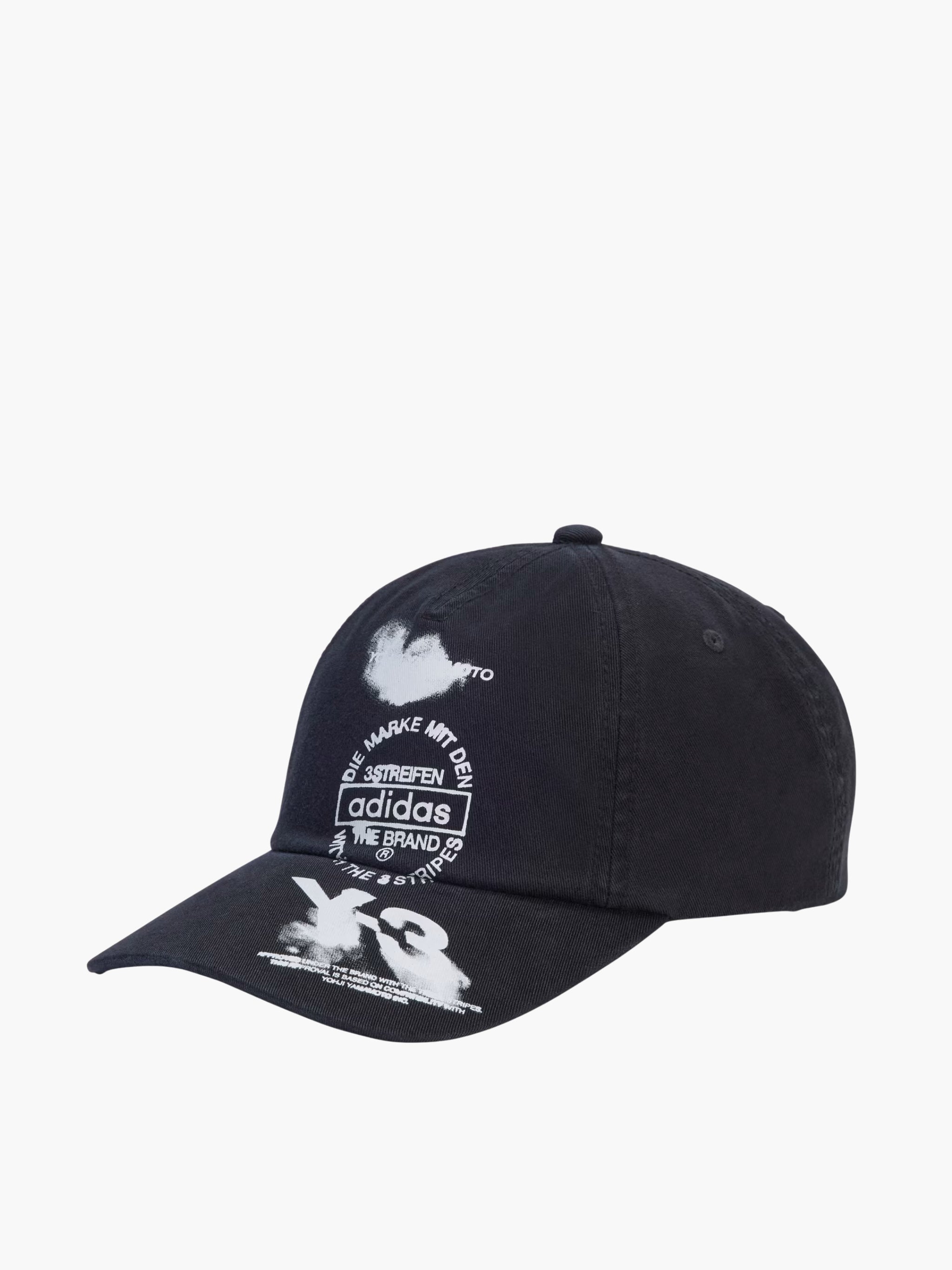 き*可様 AL KAPONE Y-3 Cap Graphic Print Black - AL Capone Premium