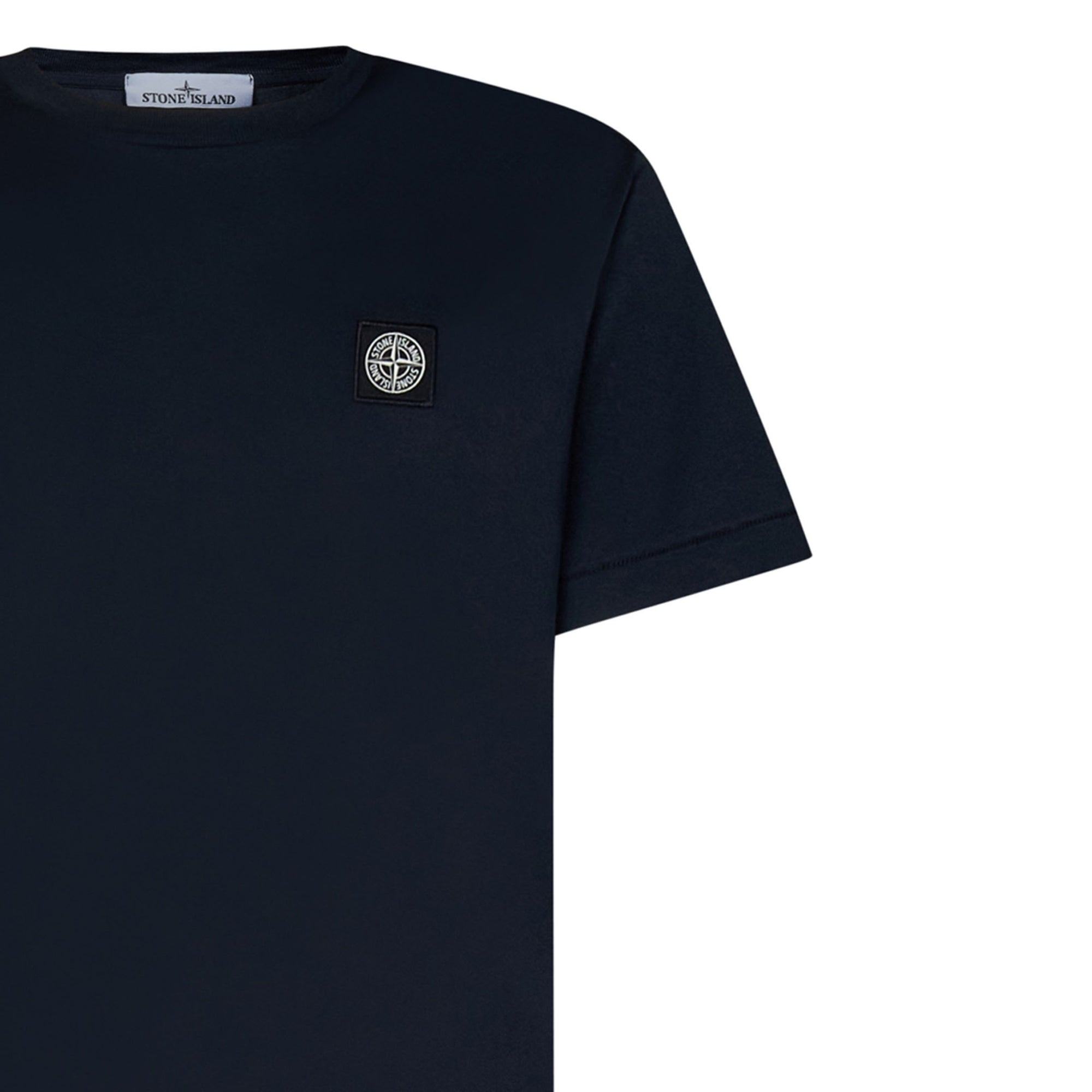 Stone Island T-Shirt Logo Black-AL Capone Premium