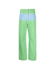 Msgm Jeans Two Tone Green-Blue-AL Capone Premium