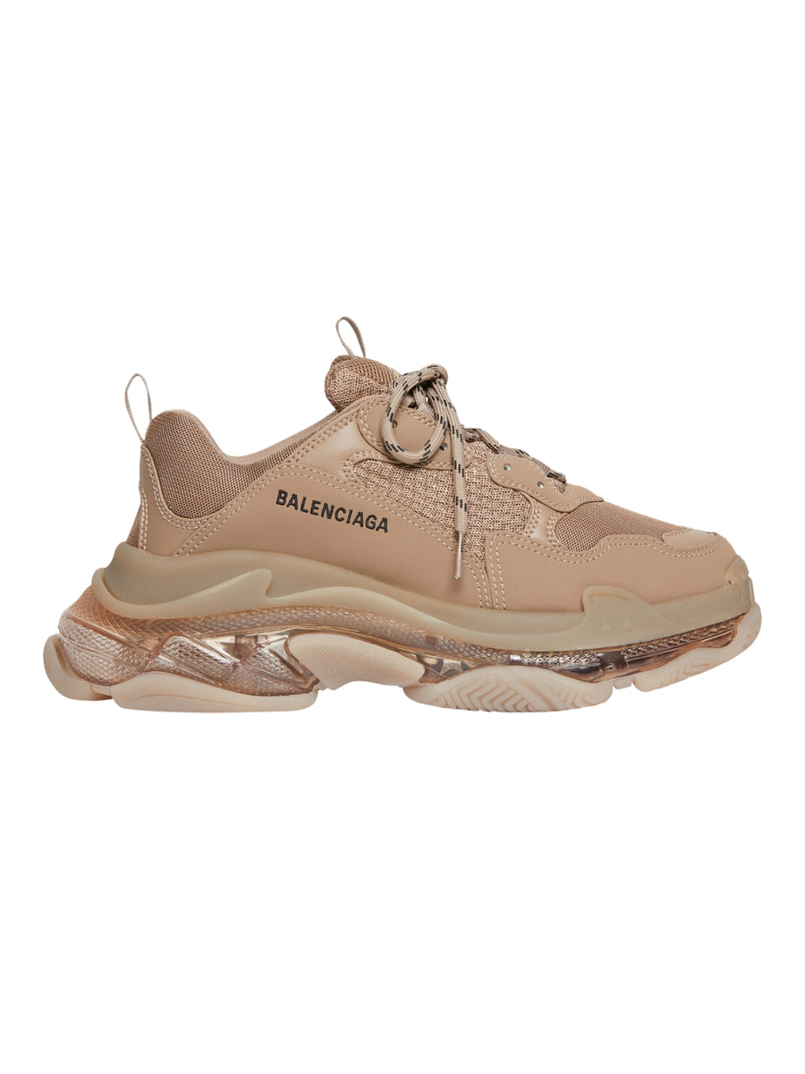 Balenciaga trainers brown on sale