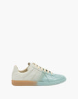 Maison Margiela Sneakers Mm27 Blue Tip Lace Up White
