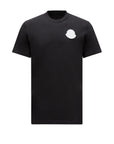 Moncler T-Shirt Patch Logo Black-AL Capone Premium