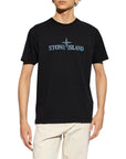 Stone Island T-Shirt Logo Black-AL Capone Premium