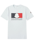Moncler T-Shirt Tricolour Motif White-AL Capone Premium