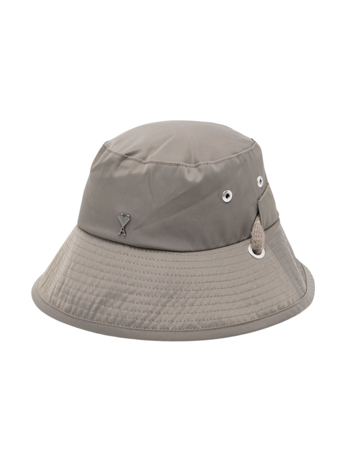Ami Bucket Hat With String Grey-AL Capone Premium