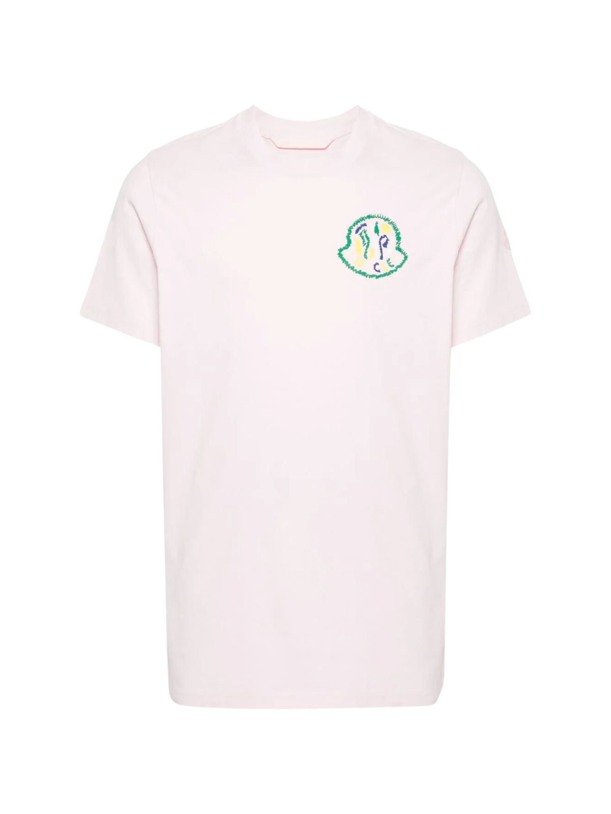 MONCLER ペイントが特徴のTシャツ Sサイズ Moncler T-Shirt Logo Pink - AL Capone Premium