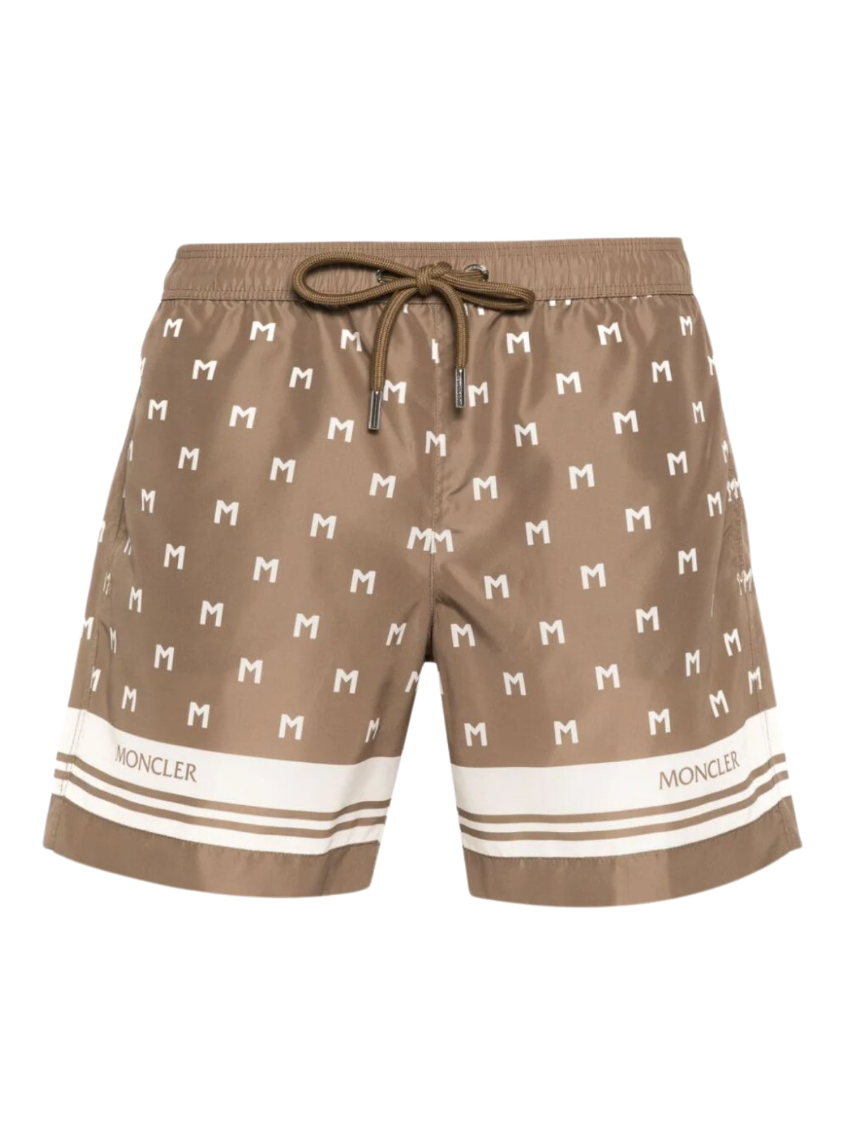 Moncler Boxer Mare Logo Brown-AL Capone Premium