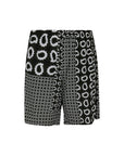 Msgm Shorts Bermuda Allover Print-AL Capone Premium