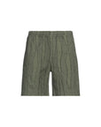 Msgm Shorts Bermuda Khaki-AL Capone Premium