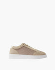 Cleens Sneakers C25 Mesh Suede Lace Beige