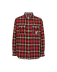 Billionaire Boys Club Shirt Check Red-AL Capone Premium