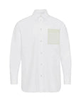 Jw Anderson Shirt Contrast Patch Pocket White-AL Capone Premium