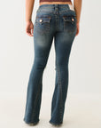 True Religion Joey Low Rise Flare Flap Amestoy W/ Destroy-AL Capone Premium