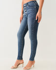 True Religion Crystal Jennie Hr Skinny Flap Contera