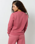 True Religion Crystal Logo Classic Crew Neck Mauvewood-AL Capone Premium