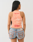 True Religion Og Srs Halter Tank Desert Flower-AL Capone Premium