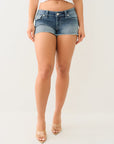 True Religion Joey Lr Short Flap Lunar Bleach