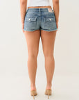 True Religion Joey Lr Short Flap Lunar Bleach