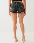 True Religion Joey Lr Short Flap Eclipse Black