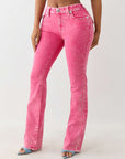 True Religion Becca Mr Boot Big T Flap Sunkist Coral