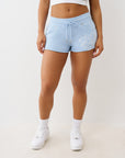 True Religion Shorts Tr Low Rise Joey Terry S Cerulean Blue