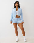 True Religion Shorts Tr Low Rise Joey Terry S Cerulean Blue