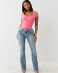True Religion I Love True Becca Mr Bootcut Peak Spot