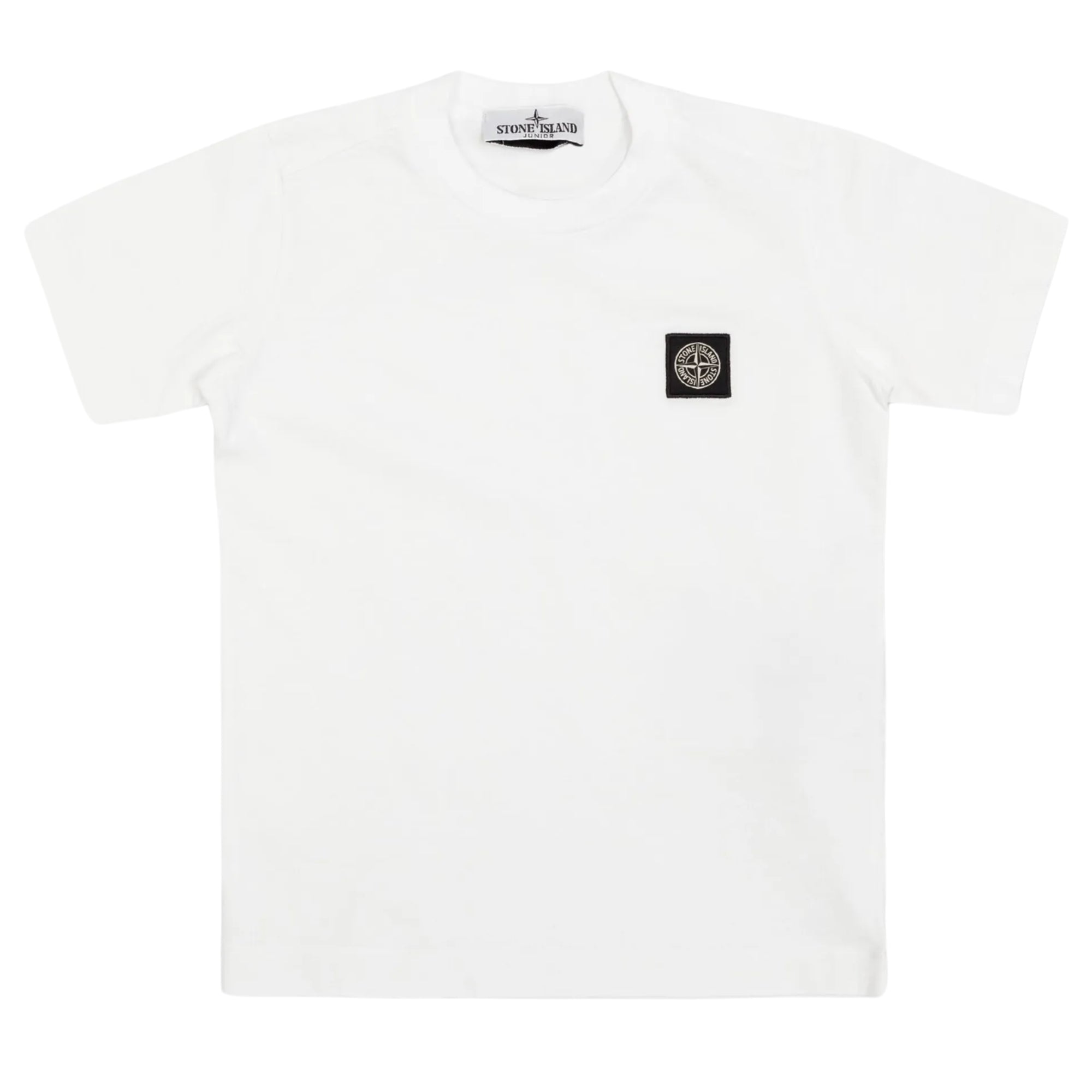 Stone Island T-Shirt Chest Logo White-AL Capone Premium